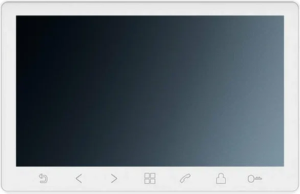 Видеодомофон Tantos Amelie Slim HD SE + iPanel 2 HD (белый/металл) — фото 2
