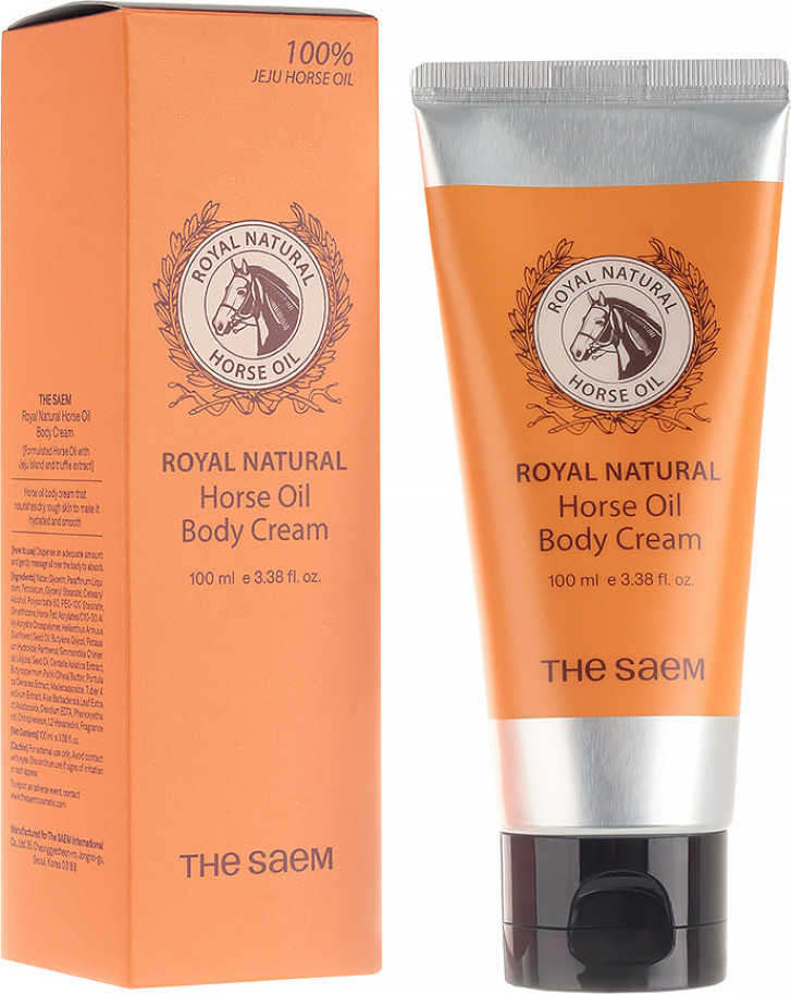 Крем для тела The Saem Royal Natural Horse Oil Body Cream (100мл) — фото 2