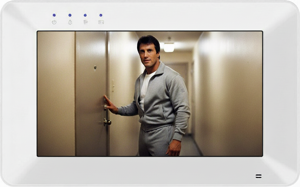 Видеодомофон Tantos Rocky HD Wi-Fi + iLexa HD (белый/никель) — фото 5