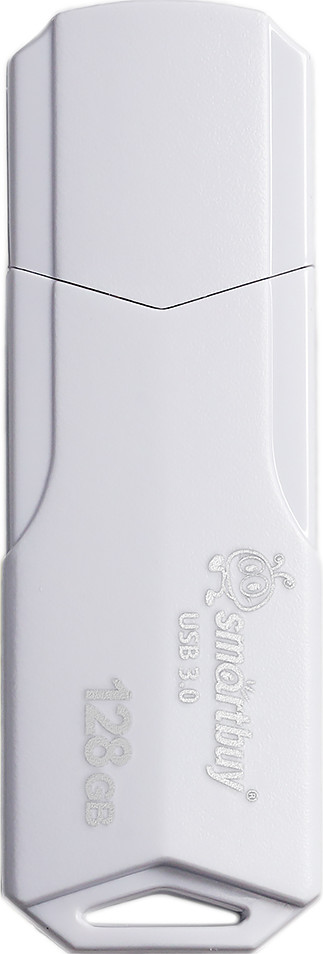 USB flash накопитель SmartBuy Clue / SB128GBCLU-W3 (белый)