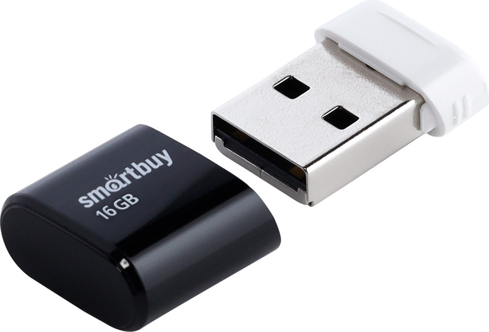USB flash накопитель SmartBuy Lara 16GB / SB16GBLARA-K (черный) — фото 4