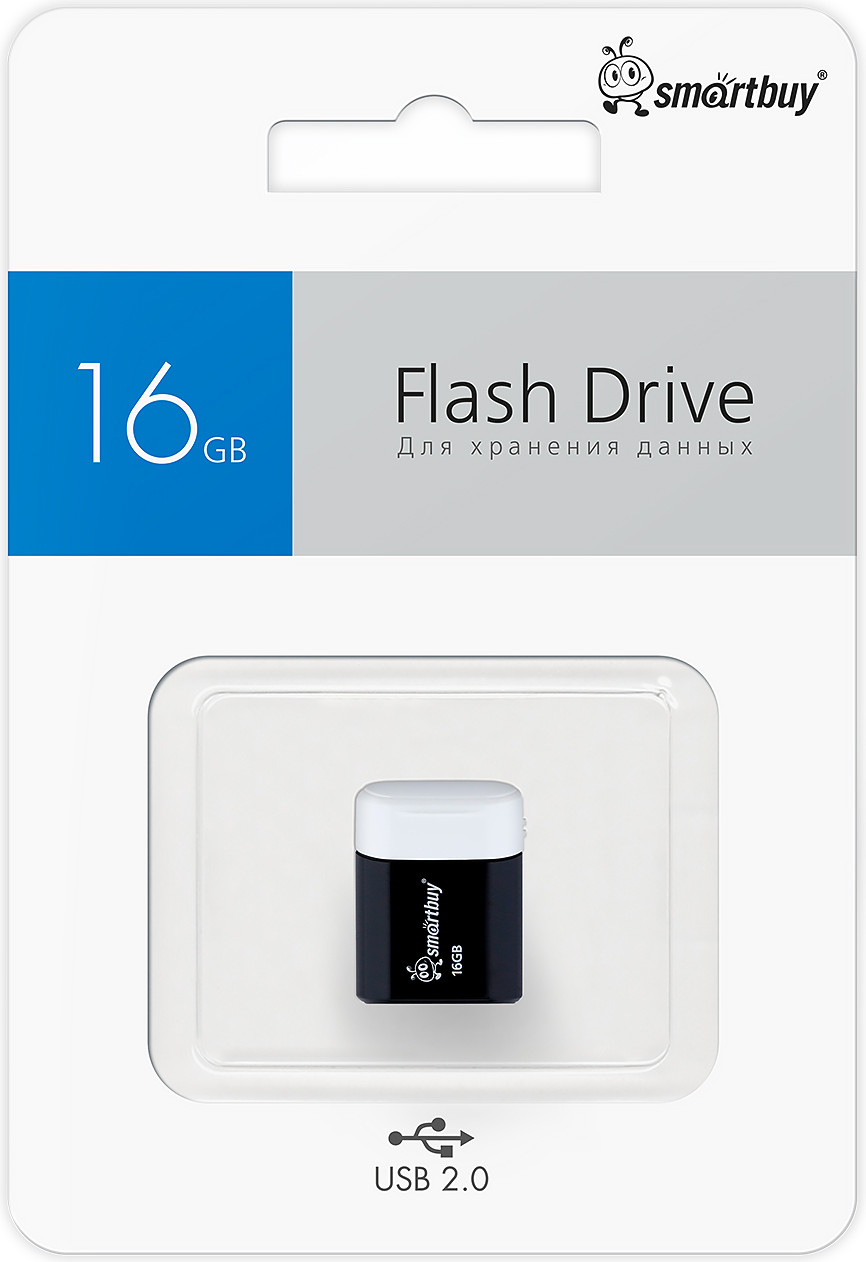 USB flash накопитель SmartBuy Lara 16GB / SB16GBLARA-K (черный) — фото 5