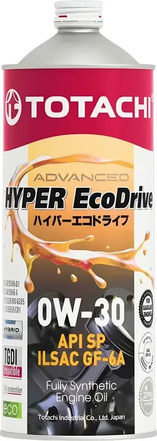 Моторное масло Totachi Hyper Ecodrive 0W30 / E0201 (1л)