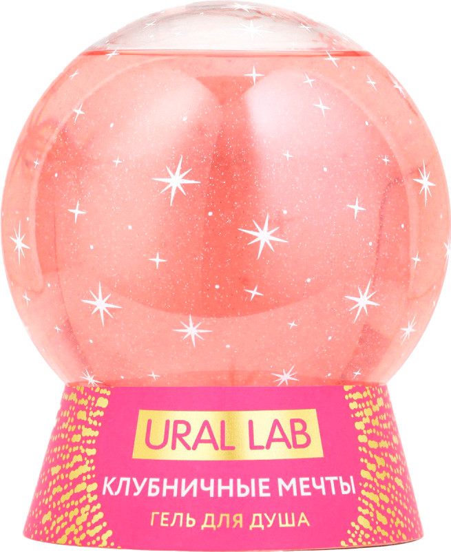Гель для душа URAL LAB Клубничные мечты / 10882824 (245мл)