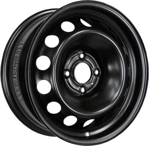 Штампованный диск Magnetto 16023 16x6" 4x100мм DIA 54.1мм ET 49мм Black