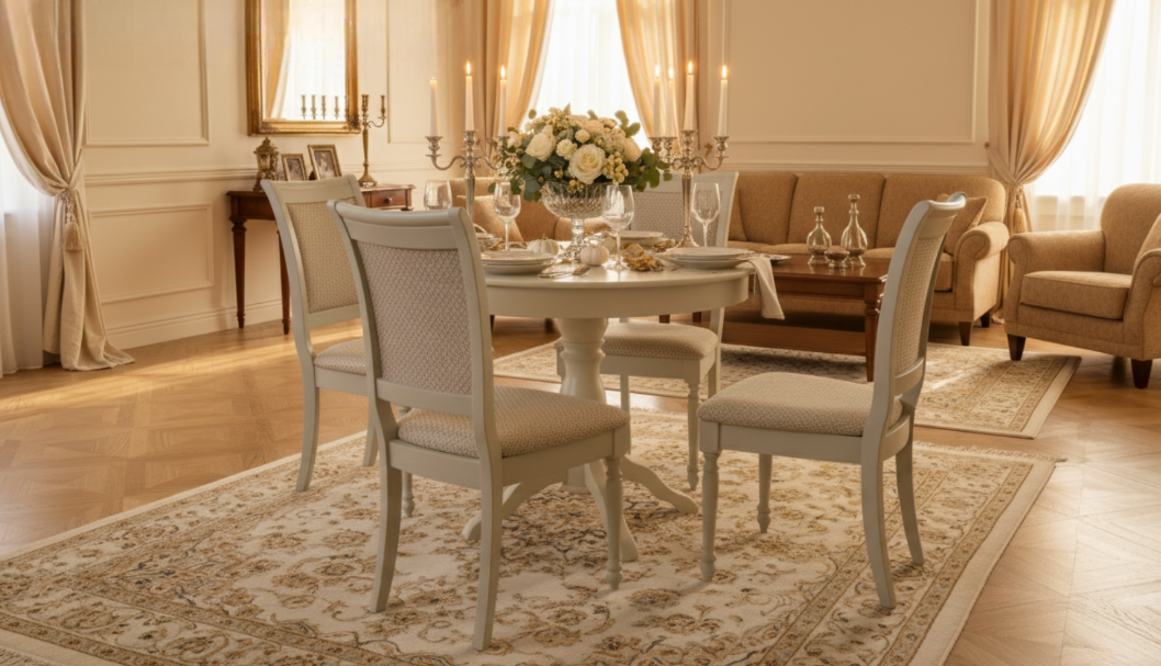 Набор стульев Мебель-Класс Ника (Версаль 2/Cream White) — фото 6