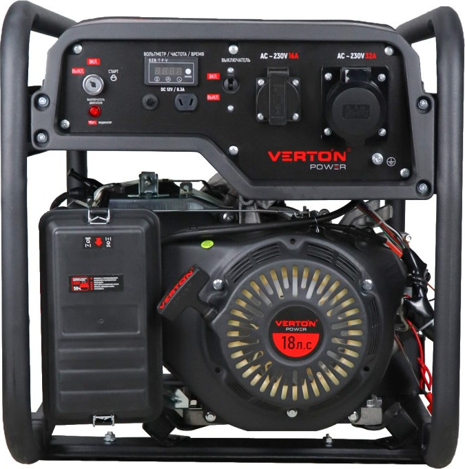 Бензиновый генератор Verton Power GG8500ES / 01.15815.15820