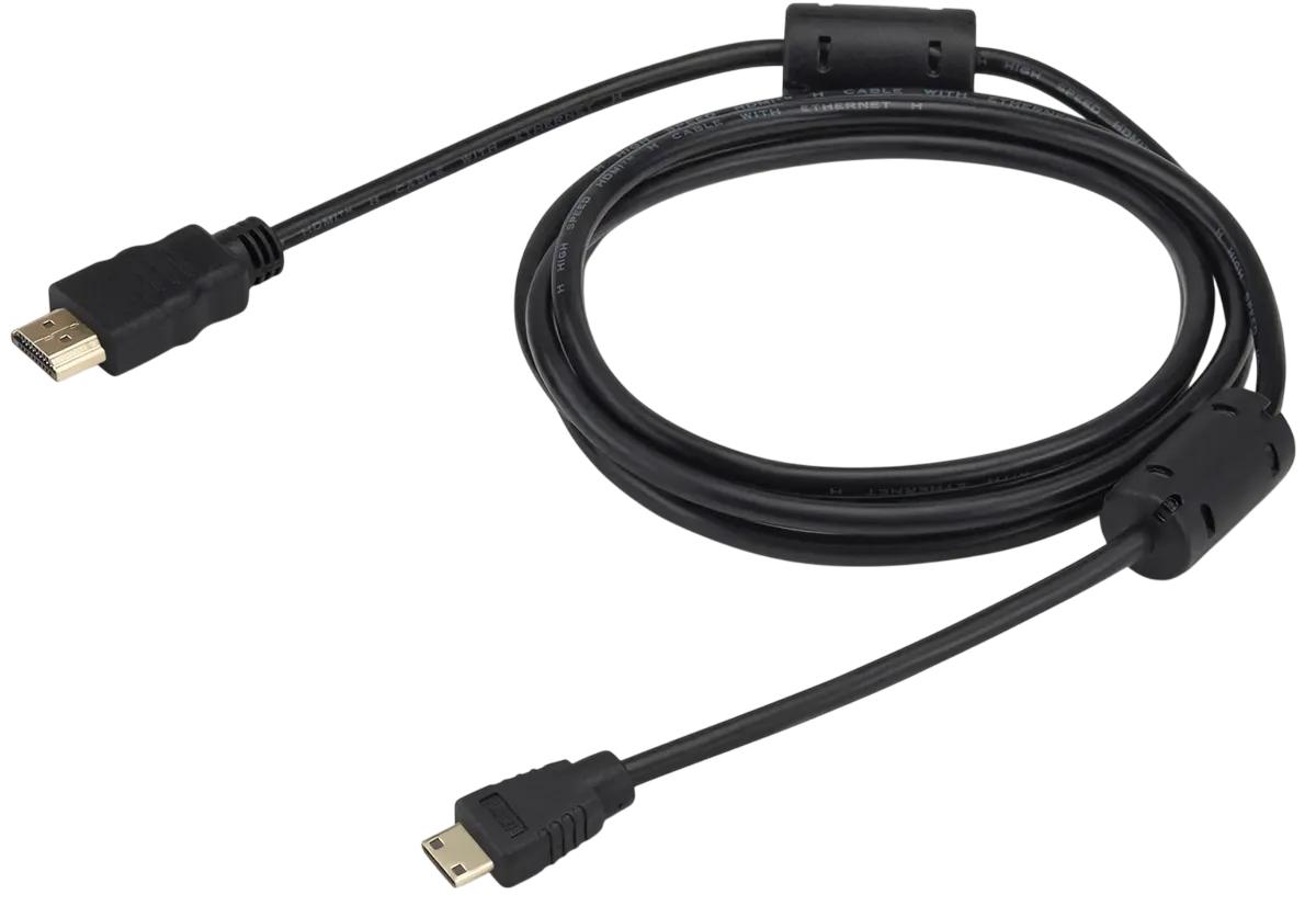 Кабель Buro MINIHDMI-1.8M (1.8м, черный)