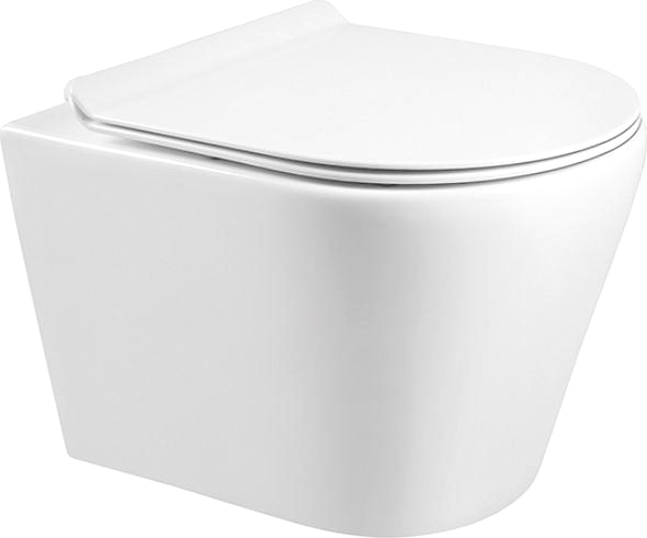 Унитаз подвесной с инсталляцией Grado GD-W201T + GROHE Rapid SL 38772001 (с кнопкой смыва) — фото 2