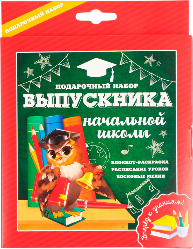 Набор канцелярский подарочный ArtFox Выпускника начальной школы / 9312761