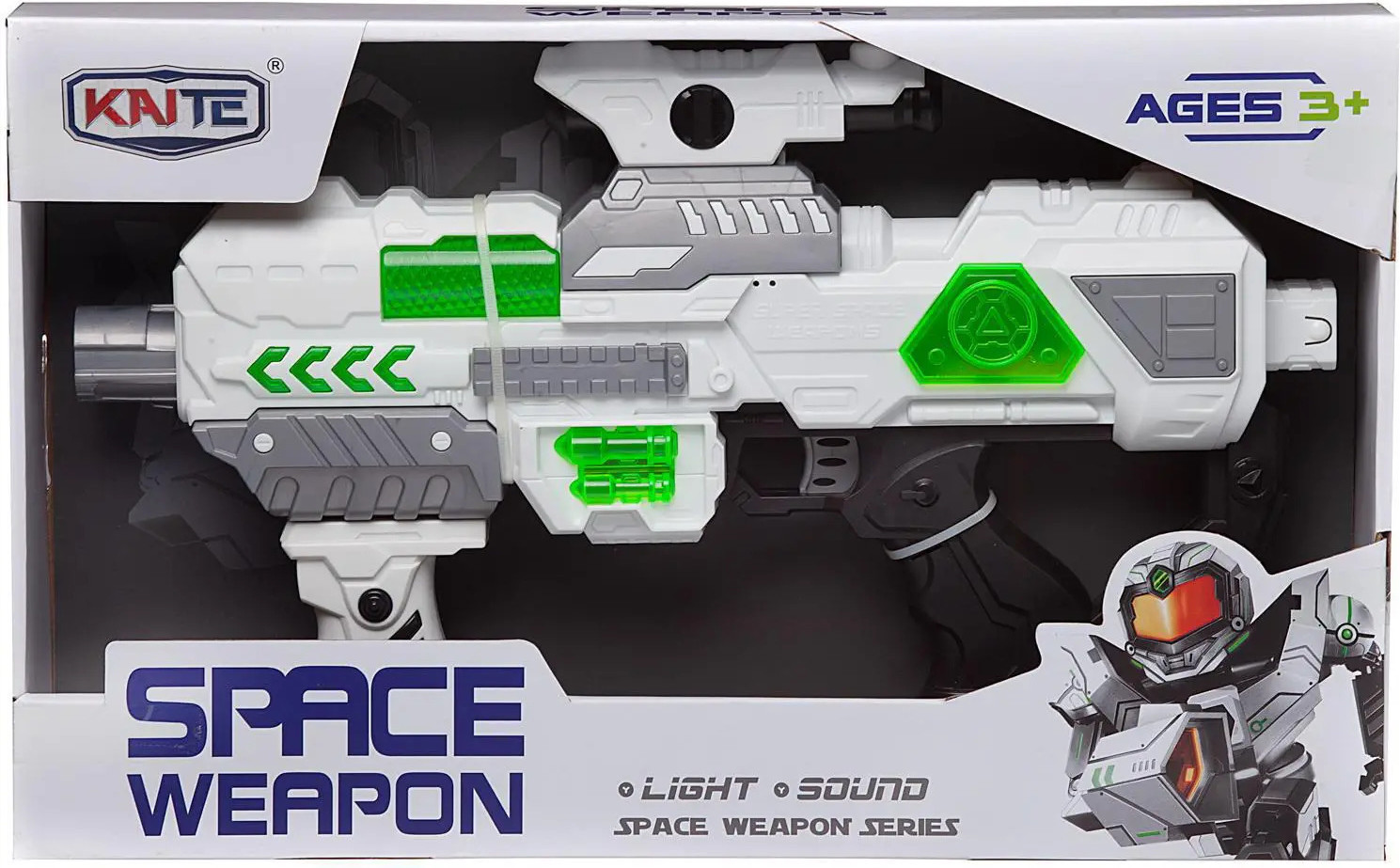 Бластер игрушечный Junfa Toys Space Weapon / DQ-03430 — фото 3