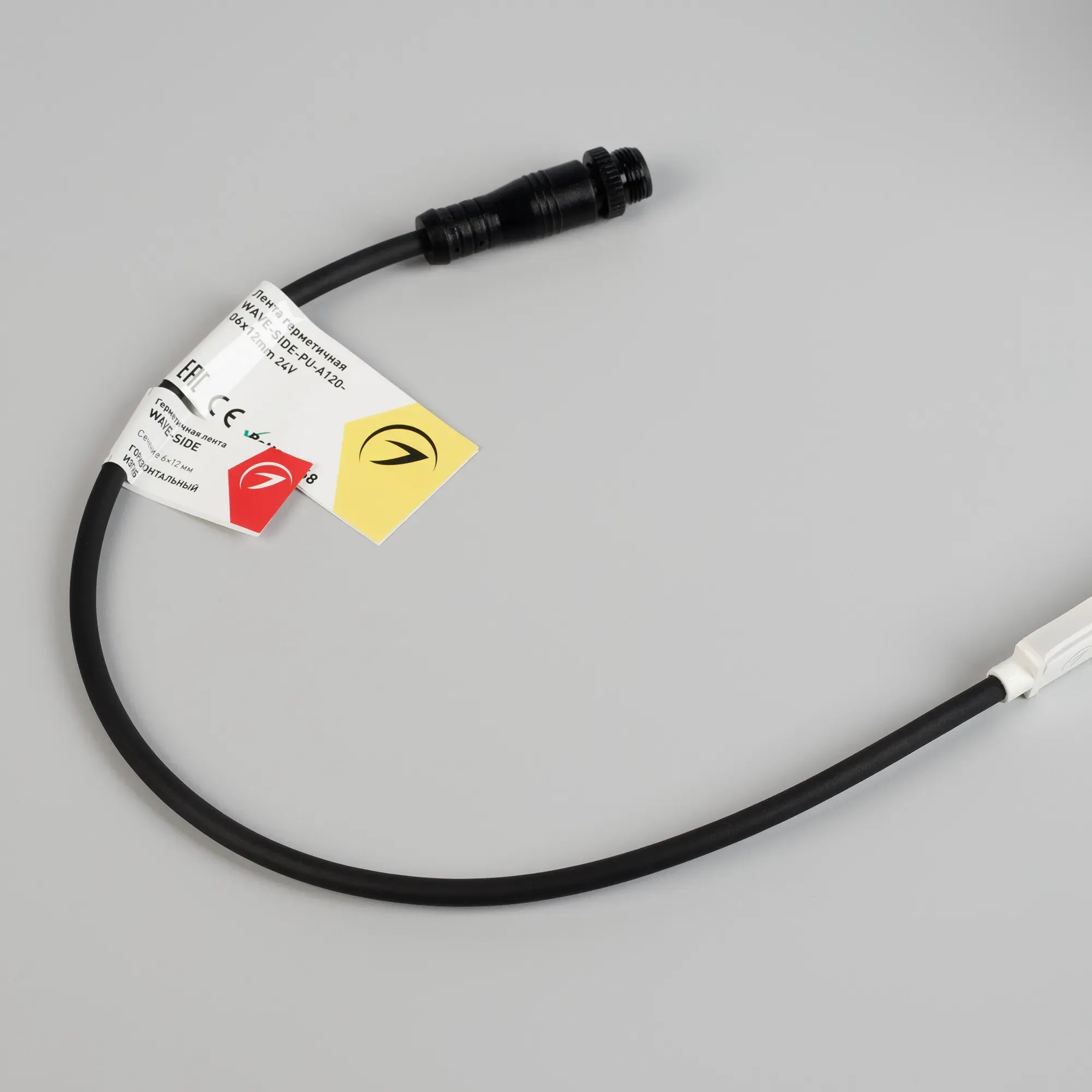 Гибкий неон Arlight WAVE-SIDE-PU-A120-06x12mm 24V Warm3500 / 052588 — фото 2