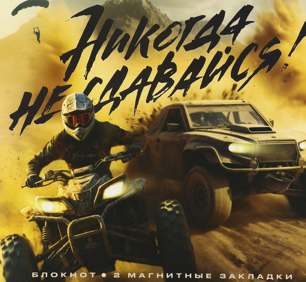 Набор канцелярский подарочный ArtFox Никогда не сдавайся / 10027076