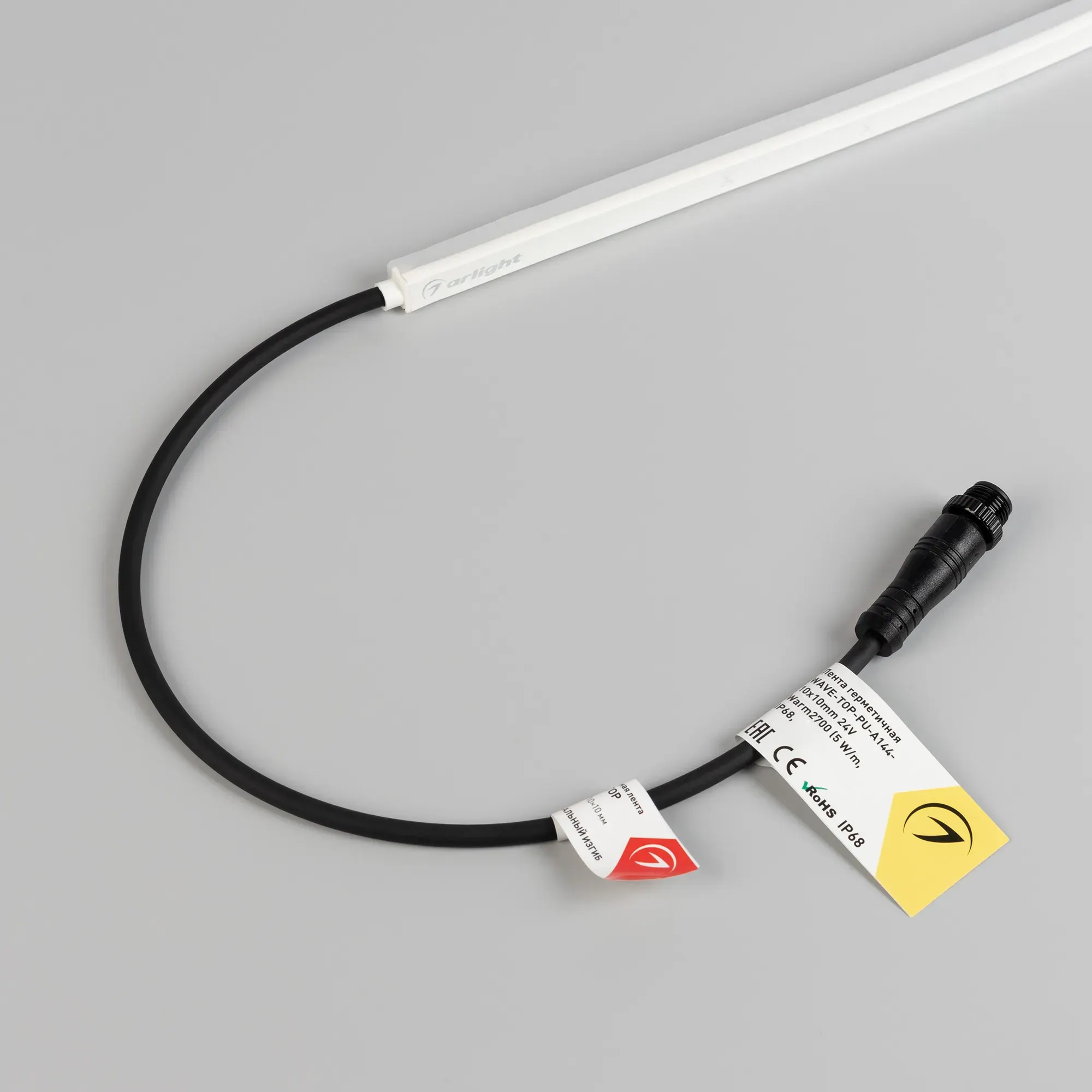 Гибкий неон Arlight WAVE-TOP-PU-A144-10x10mm 24V White5700 / 052596 — фото 4