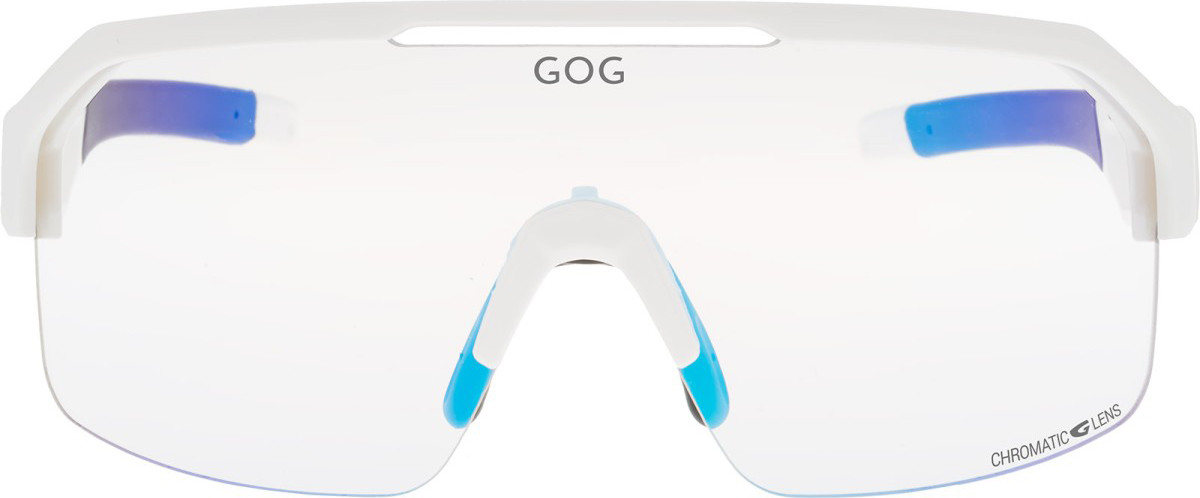 Очки солнцезащитные GOG E600-4C Chromatic (матовый белый/черный) — фото 2