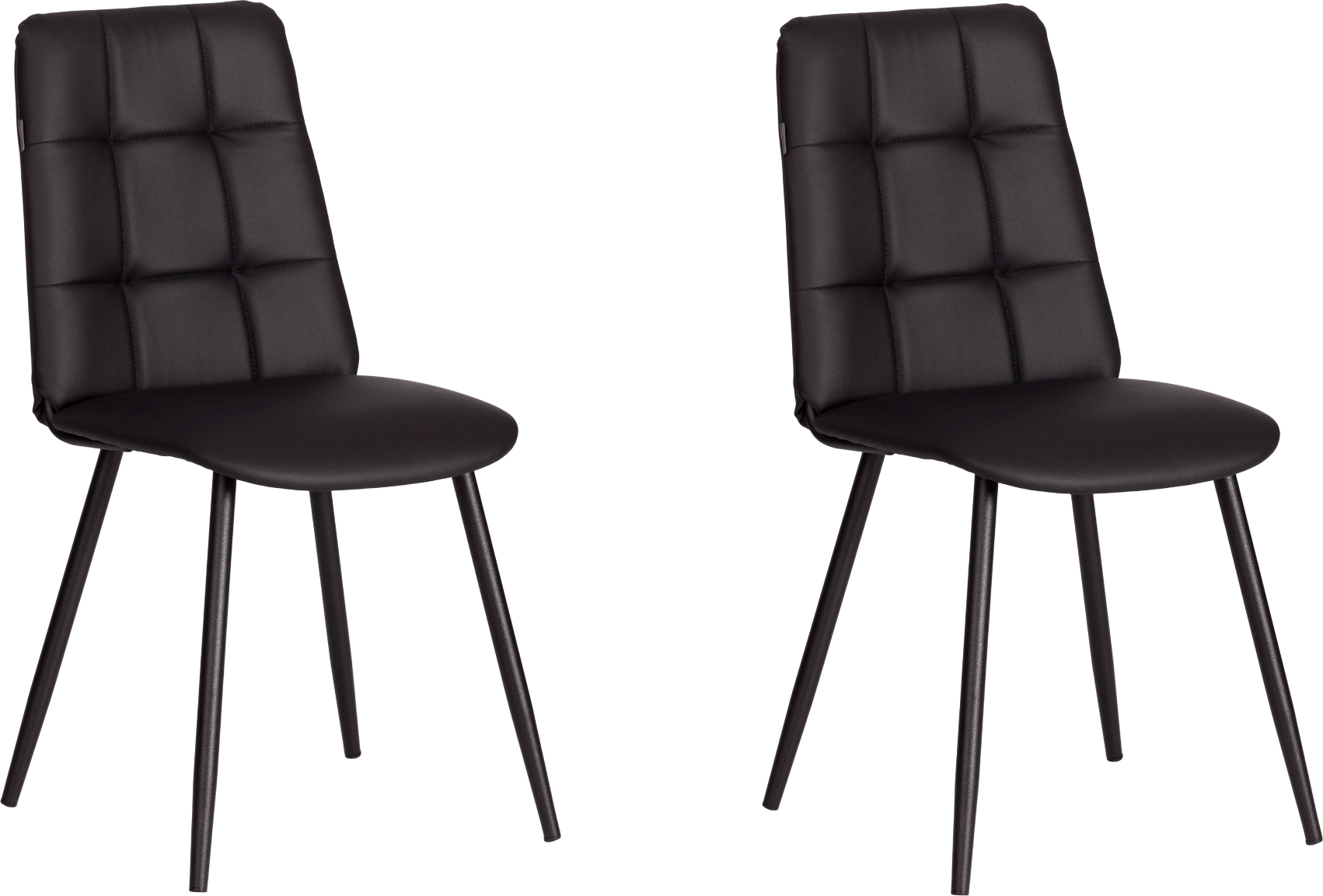 Набор стульев Tetchair Asti Trend (2 шт, черный) — фото 1