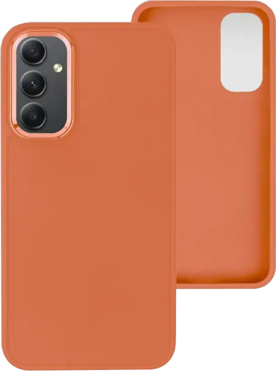 Чехол-накладка Bingo Metal для Samsung S25 (оранжевый) — фото 1