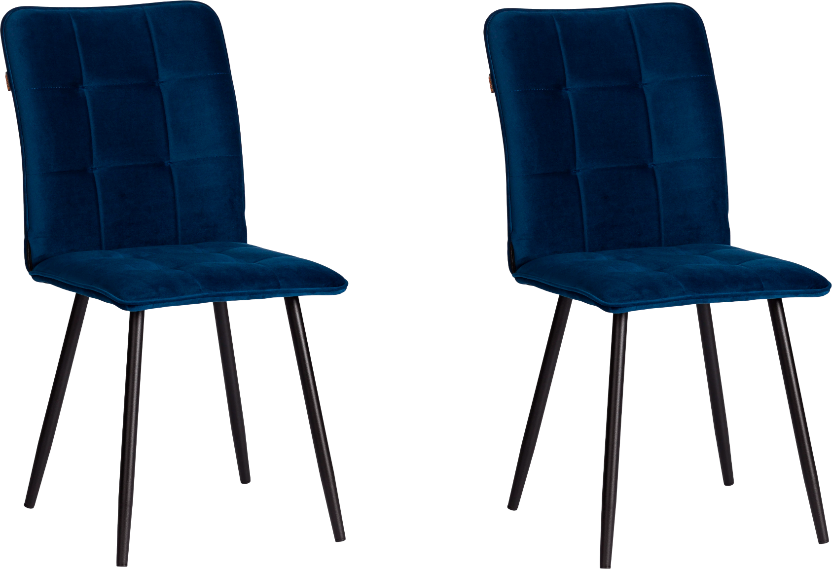Набор стульев Tetchair Bari LT (2 шт, синий)