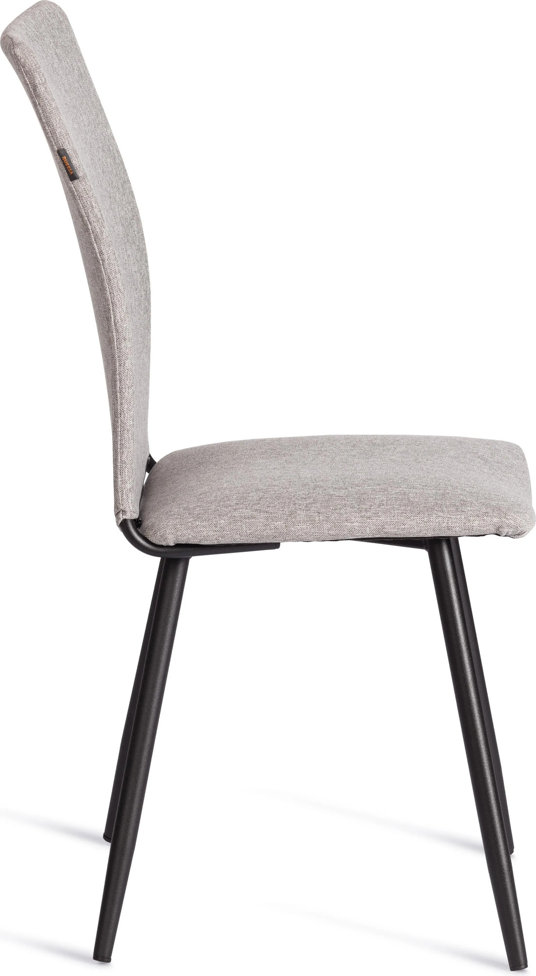 Набор стульев Tetchair La Rousse (рогожка, серый/черный, 2 шт) — фото 2