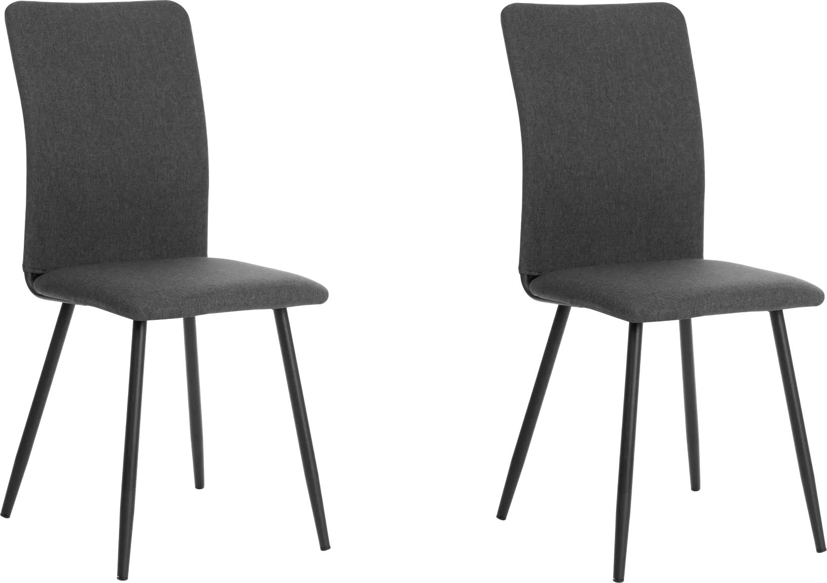 Набор стульев Tetchair La Rousse (рогожка, темно-серый, 2 шт)