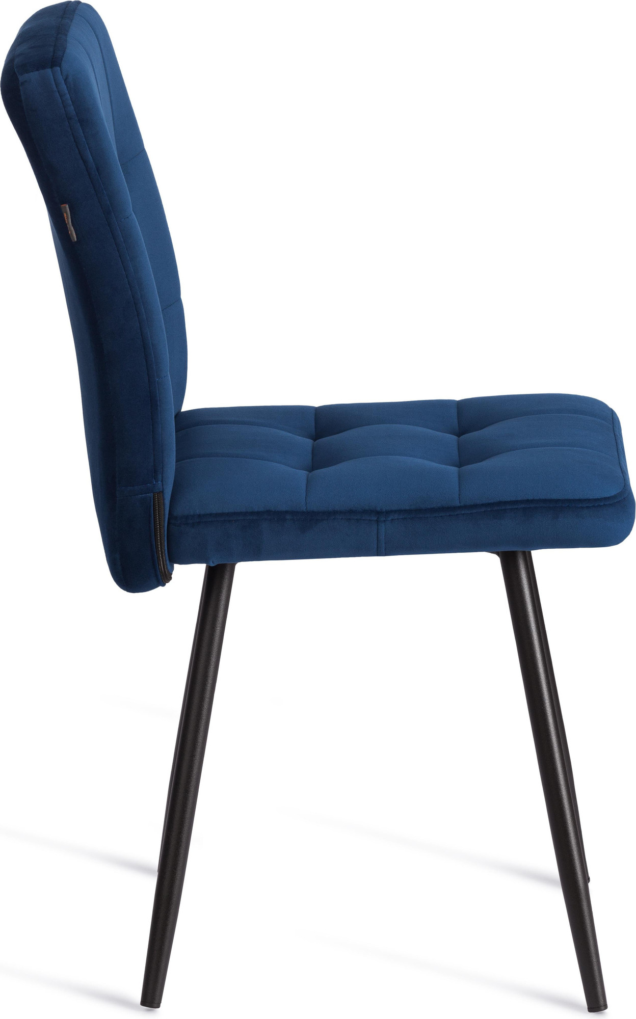 Набор стульев Tetchair Medeo (велюр, синий, 2 шт) — фото 4