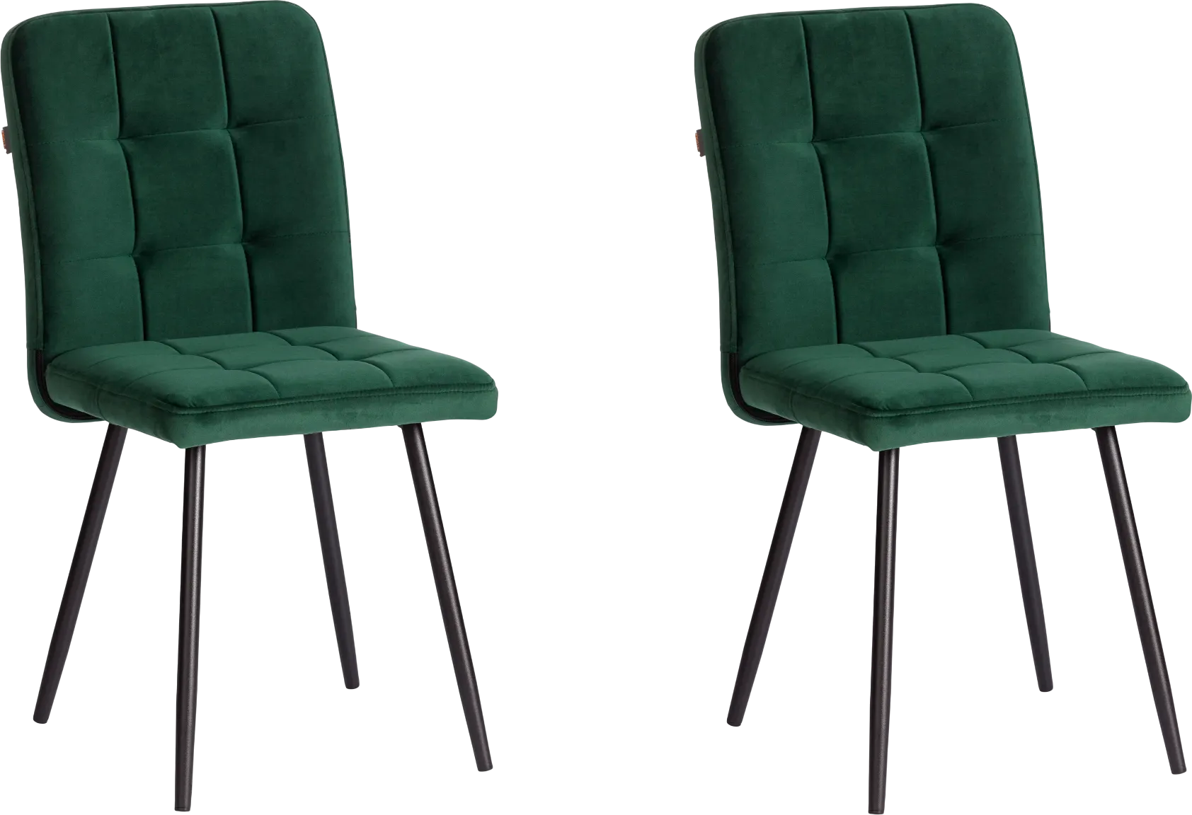 Набор стульев Tetchair Medeo LT (велюр, Deep Forest изумруд, 2 шт)