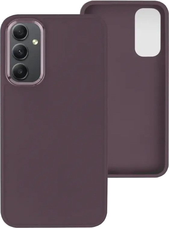 Чехол-накладка Bingo Metal для Samsung S25+ (бордовый)