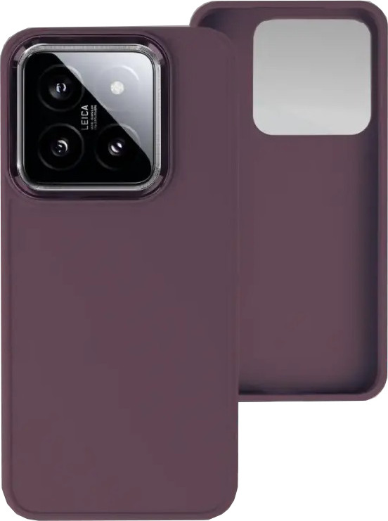 Чехол-накладка Bingo Metal для Xiaomi 15 (бордовый) — фото 1