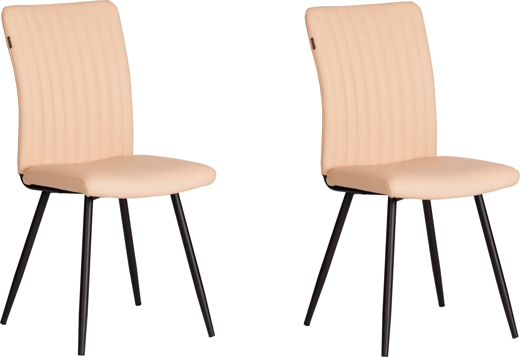 Набор стульев Tetchair Monte Carlo Trend (экокожа , бежевая, 2 шт)