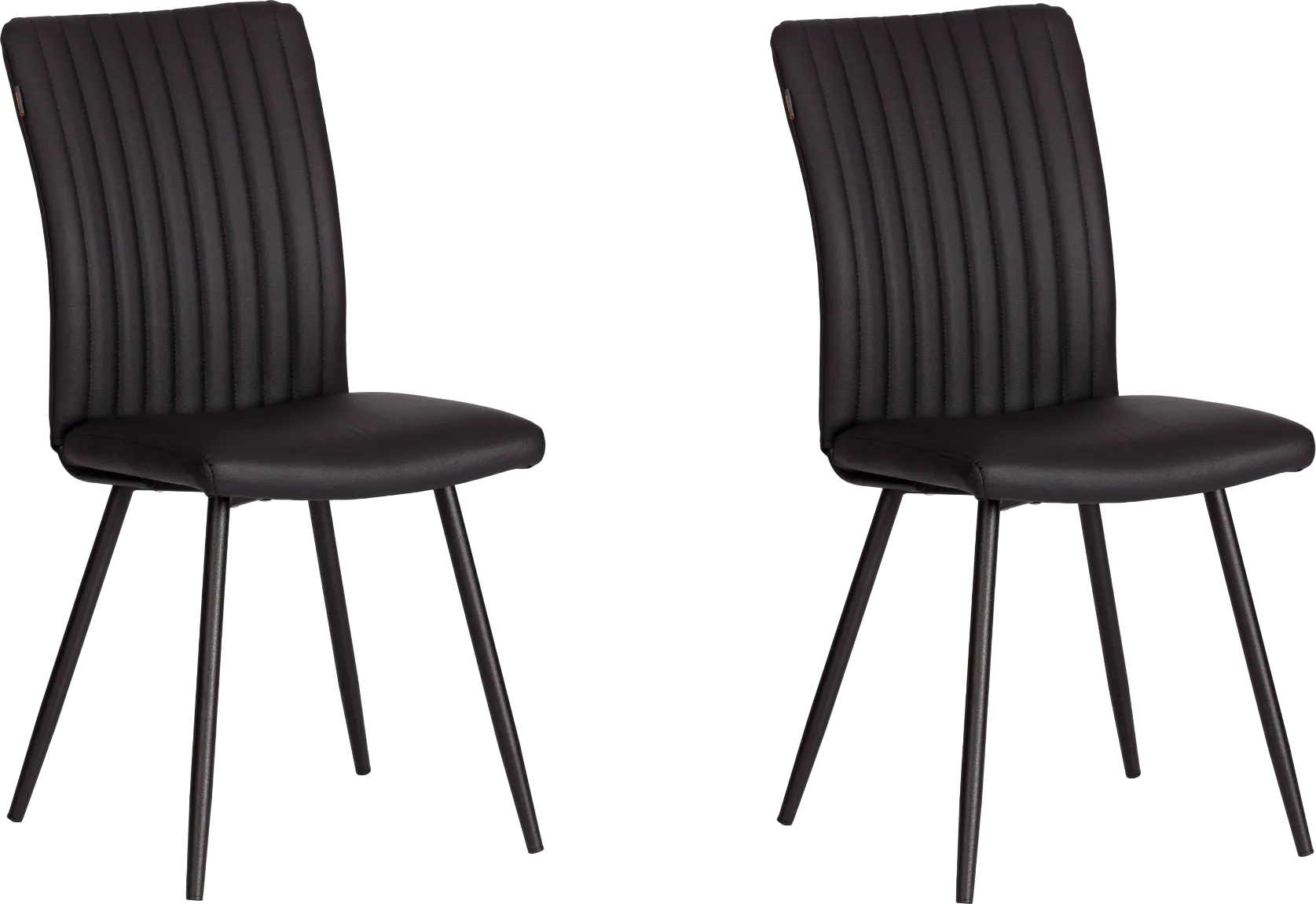 Набор стульев Tetchair Monte Carlo Trend (экокожа , черная, 2 шт)