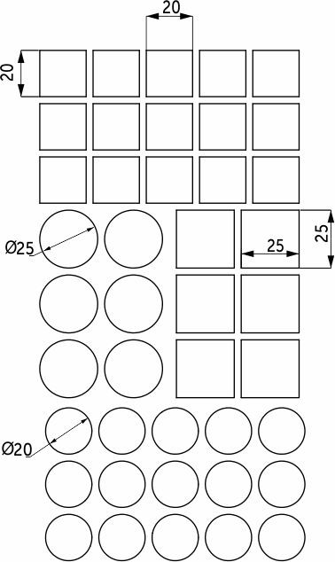 Протектор для мебели AKS PC 6001 (белый, микс) — фото 2