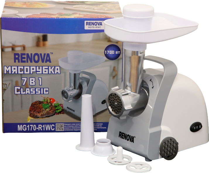 Мясорубка электрическая Renova MG170-R1WC