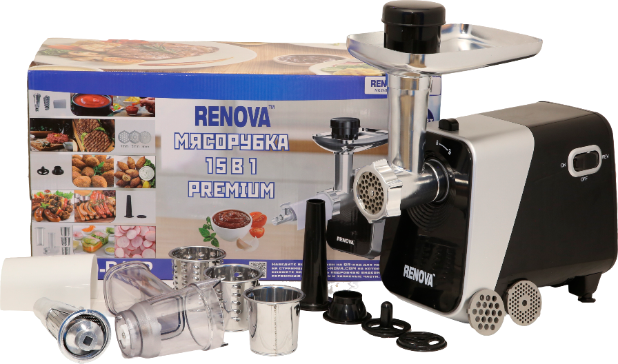 Мясорубка электрическая Renova MG260-R1BP
