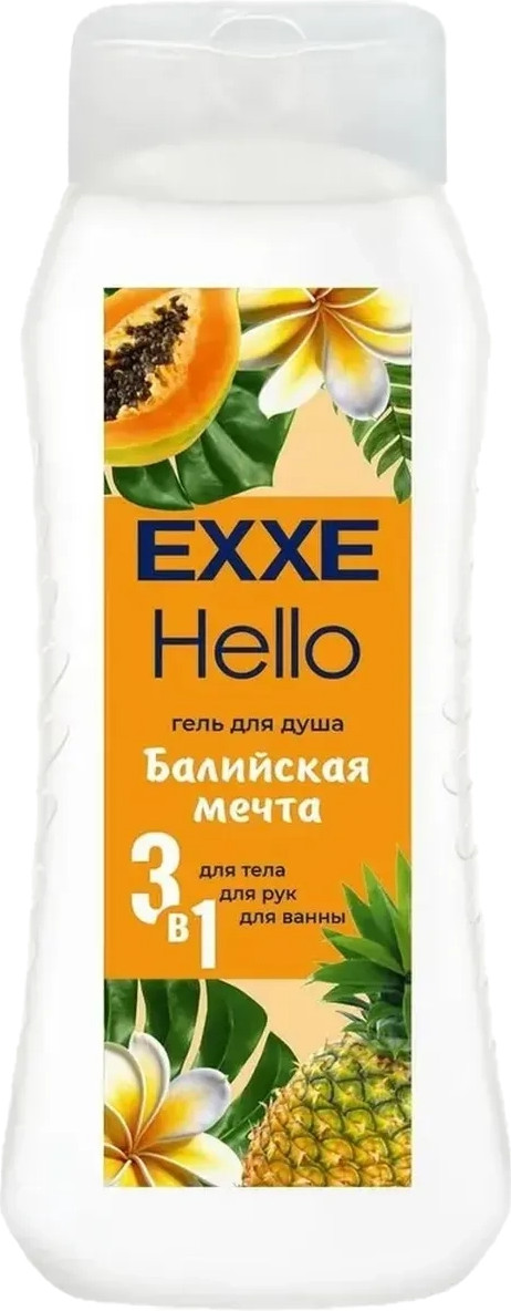 Гель для душа Exxe Hello Балийская мечта (400мл)