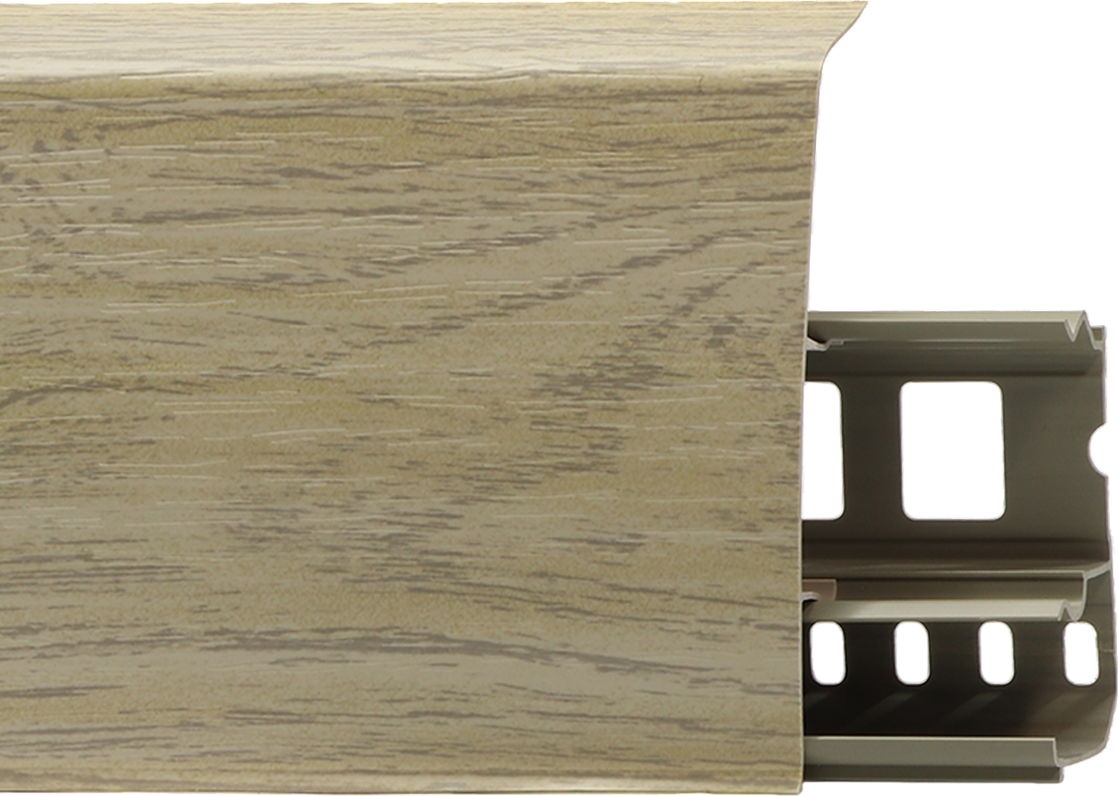 Плинтус LinePlast 85мм LS008+LK001