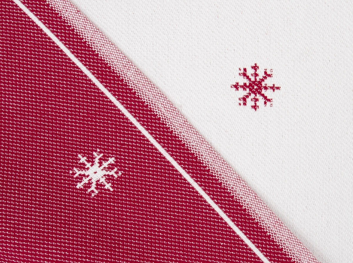 Полотенце Речицкий текстиль Merry Christmas 50x140 / 9с23.111ж1 (бордовый) — фото 2