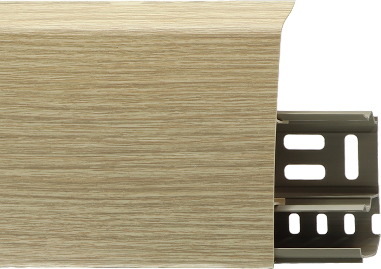 Плинтус LinePlast 85мм LS010+LK001