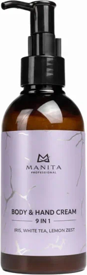 Крем для тела Manita Professional Iris, White Tea, Lemon Zest (150мл)