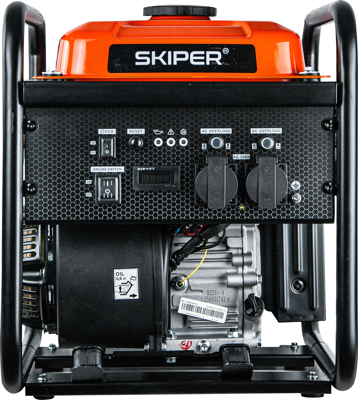 Инверторный генератор Skiper IG-HW5000i — фото 5