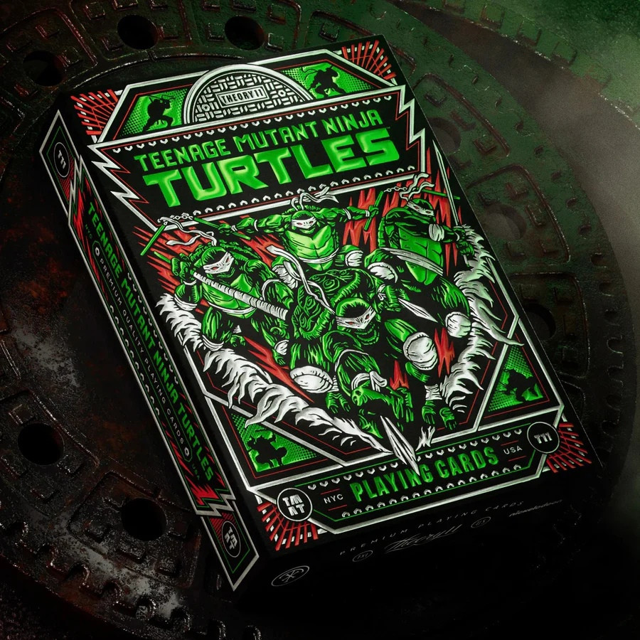 Игральные карты Theory 11 Teenage Mutant Ninja Turtles Playing Cards / T1183 — фото 5