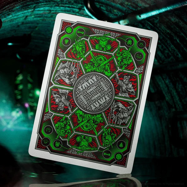 Игральные карты Theory 11 Teenage Mutant Ninja Turtles Playing Cards / T1183 — фото 6