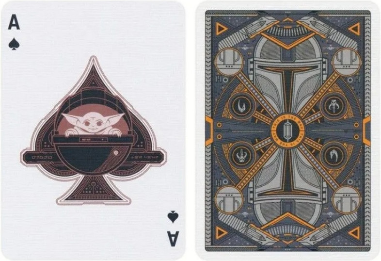 Игральные карты Theory 11 Mandalorian V2 Stars Wars / T1175 — фото 2