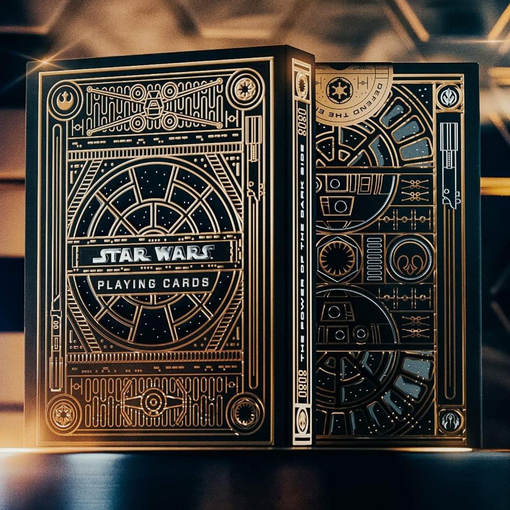 Игральные карты Theory 11 Star Wars Gold Special Edition / T1162 — фото 4