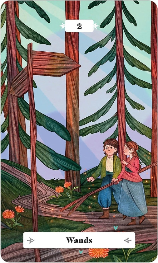 Гадальные карты U.S. Games Systems Woodland Fairytale Tarot Cards / WFT78 — фото 5