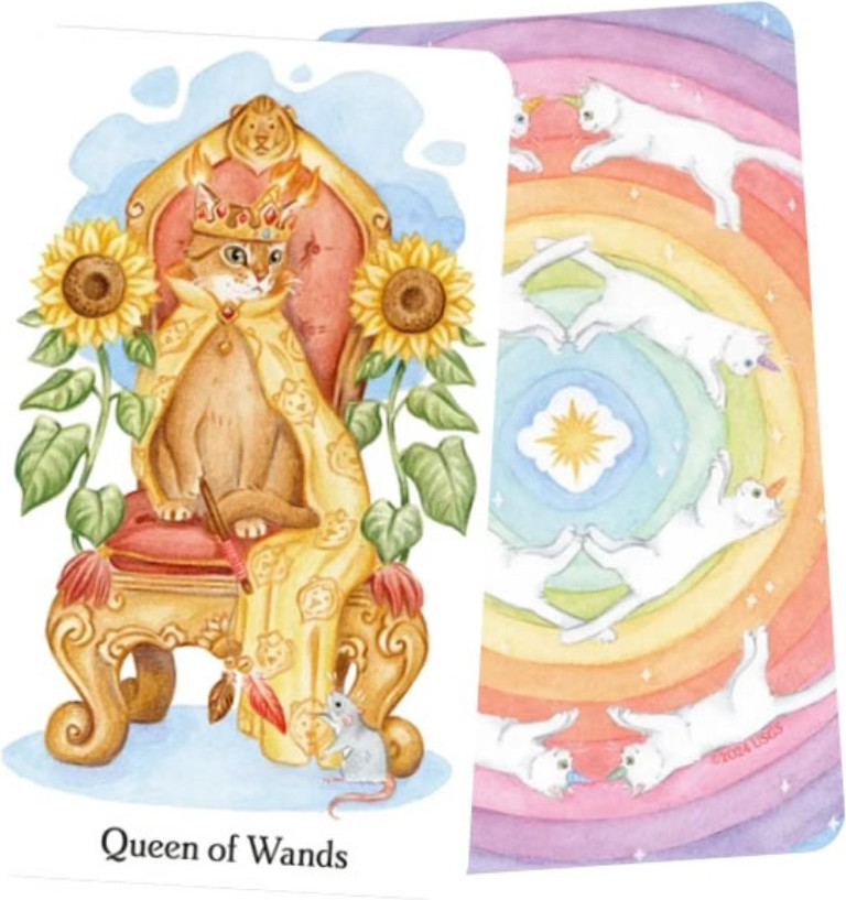 Гадальные карты U.S. Games Systems Caticorn Tarot Cards / CRN78 — фото 4