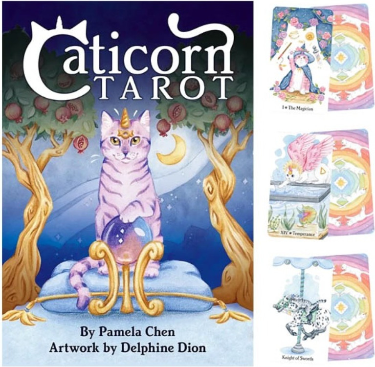 Гадальные карты U.S. Games Systems Caticorn Tarot Cards / CRN78 — фото 2
