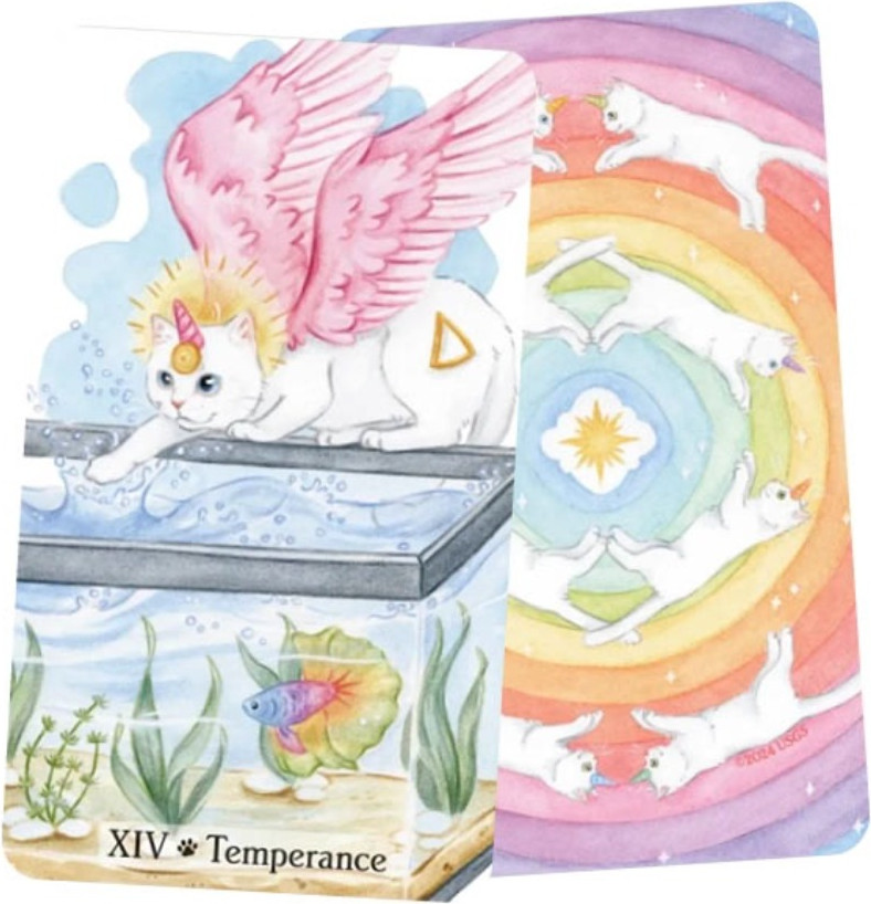 Гадальные карты U.S. Games Systems Caticorn Tarot Cards / CRN78 — фото 6