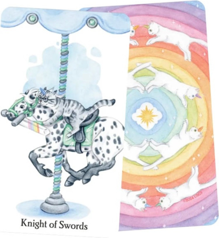 Гадальные карты U.S. Games Systems Caticorn Tarot Cards / CRN78 — фото 3