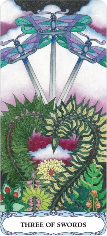 Гадальные карты U.S. Games Systems Borderless Tarot of a Moon Garden / BTMGS99 — фото 4