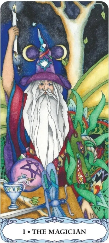 Гадальные карты U.S. Games Systems Borderless Tarot of a Moon Garden / BTMGS99 — фото 3